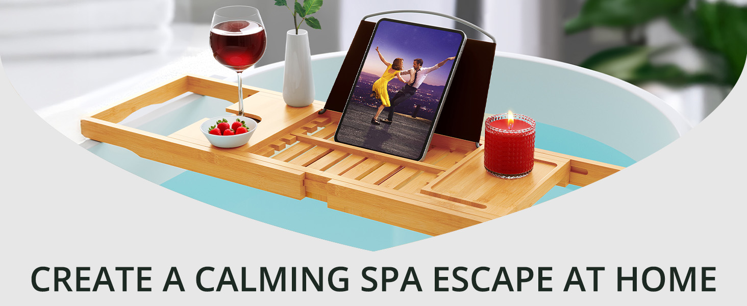 bathtub tray caddy