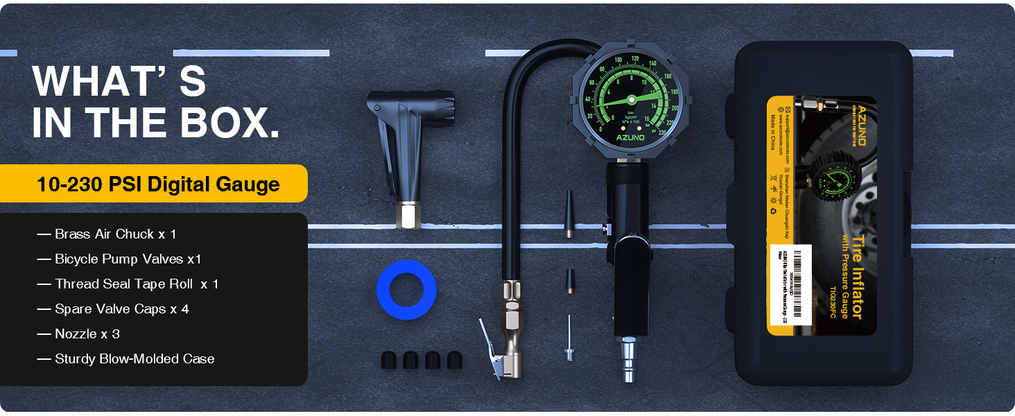 presta pressure gauge