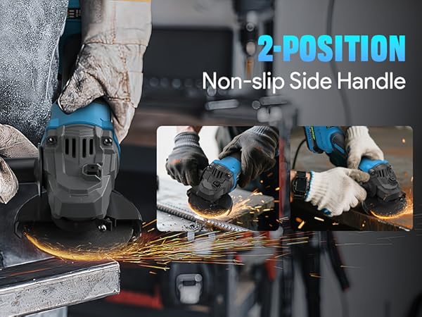 cordless angle grinder