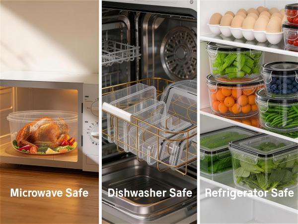 Food Storage Containers with Lids