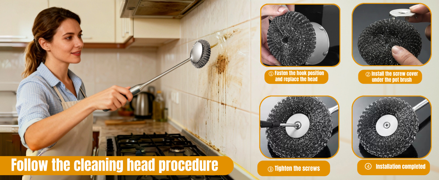 Steel Wool Scrubber