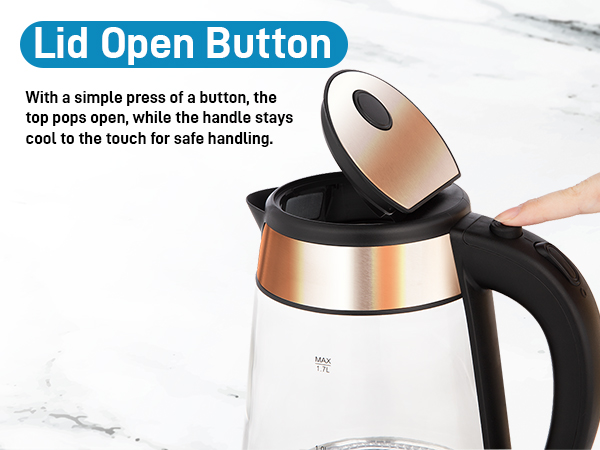 Lid Open Button