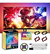 BOXPUT BPSK2 9.8ft TV Backlight Sync to Screen LED Lights for PC and Some Android TV Box PC Monit...