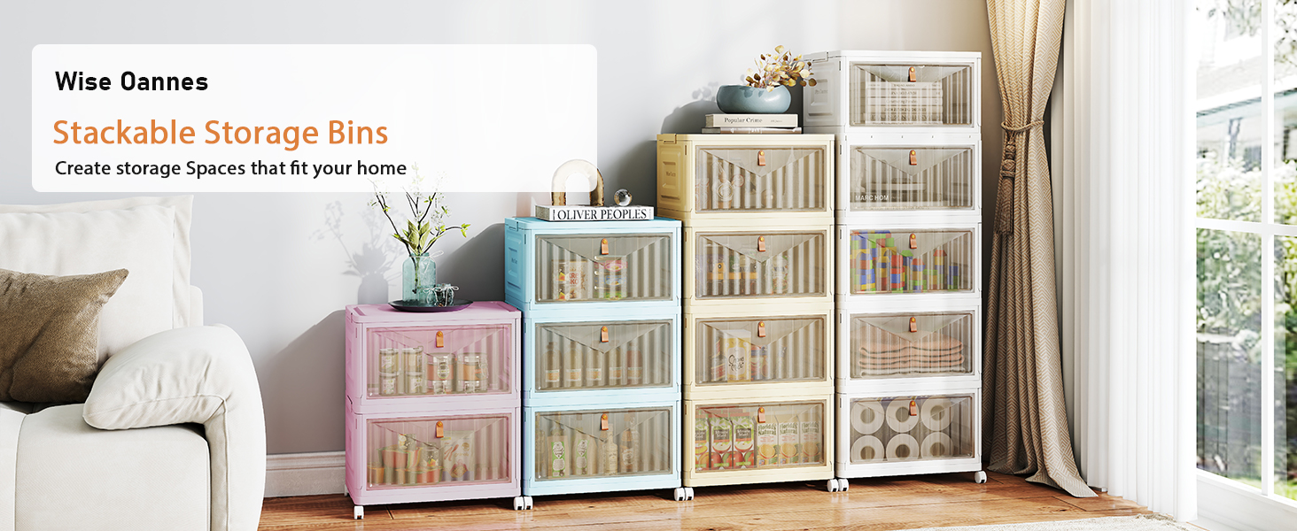 storage bins with lids