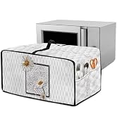 Doojoayie Daisy Toaster Cover 4 Slice Dust-Proof Kitchen Appliance Covers with Top Handle Design ...