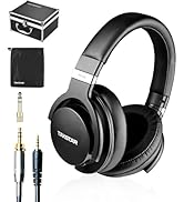 TAKSTAR Over-Ear Monitor Headphones Bass Adjustment HiFi Stereo Dynamic Studio Noise Cancelling H...