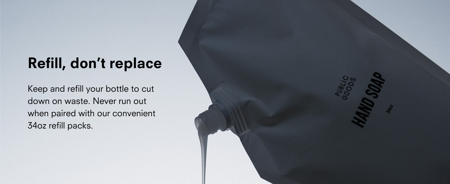 Refill, don&amp;#39;t replace