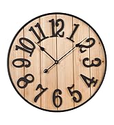 large wall clock arabic numeral