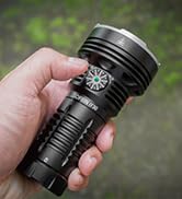 Sofirn SP36 Rechargeable Flashlight, Powerful Flashlight 5000 Lumens with 4X LH351D LED 4000K 90 ...