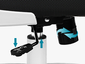 Tiltable and Rocking Backrest