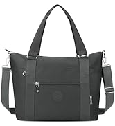 TEUEN Travel Duffel Bag Gym Bag for Women, Waterproof Nylon Weekender Overnight Bag Personal Item...