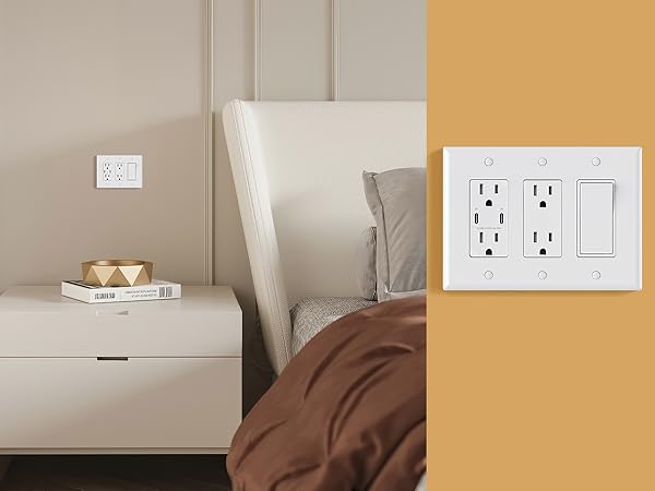 3 Gang Midsize Decorative Wall Plate