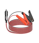 Range Tour Car Cigarette Lighter Alligator Clips Extension Cable, 12V-24V Car Male Cigarette Ligh...