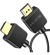FOINNEX 4K HDMI Cable 3.3ft, High Speed 18Gbps HDMI 2.0 Cable, Support HDR, 3D, 2160P, 1080P, Eth...