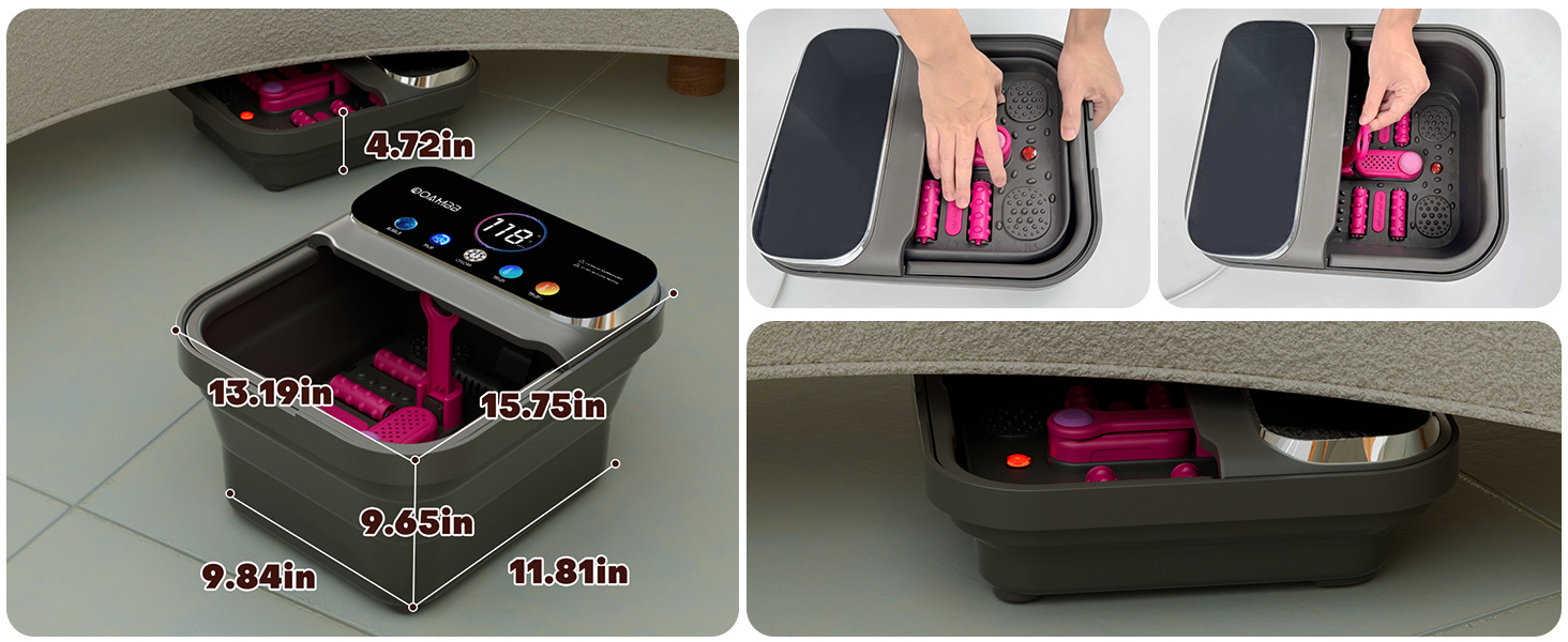 foot bath massager with heat