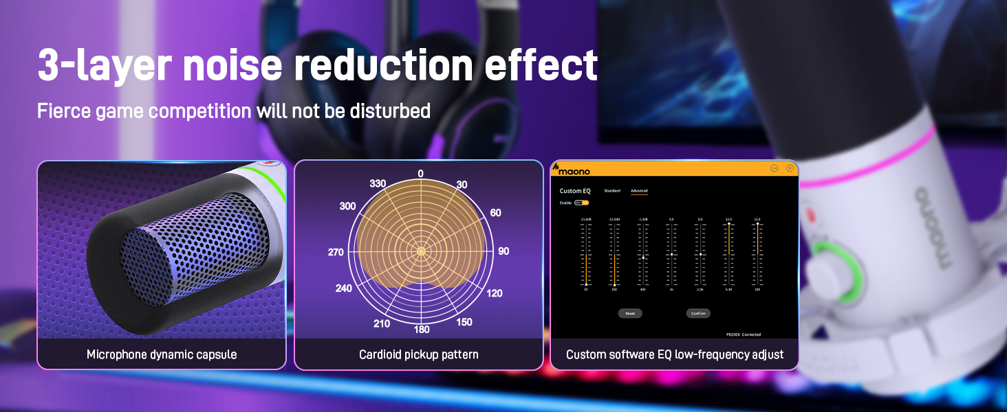 MAONO XLRUSB Dynamic Microphone Kit 5