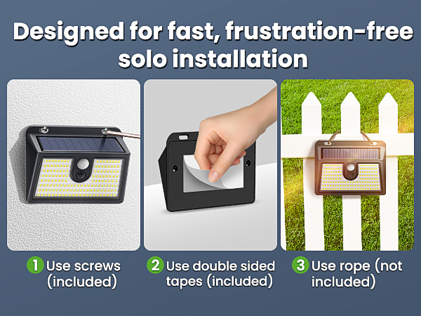 solar motion lights
