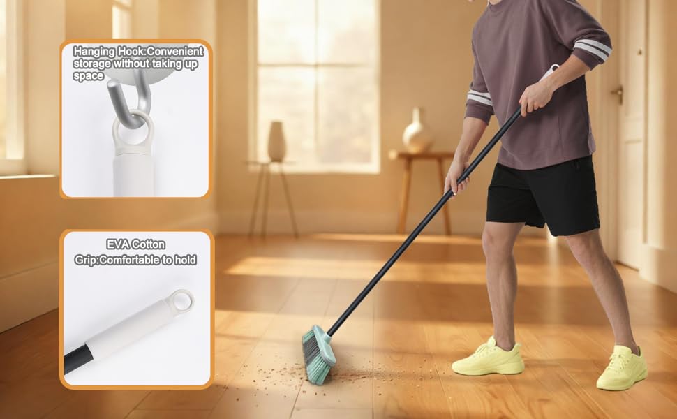Indoor Broom Soft Bristle Brooms