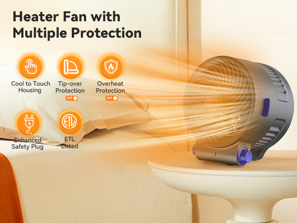 heater fan combo for indoor use