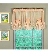 Today's Curtain Emelia Original Voile Fan Insert, Peach, 30