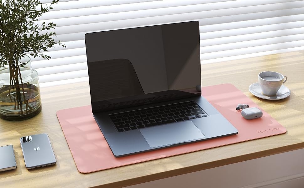 mouse pad large, pink mouse pad , cute desk mat