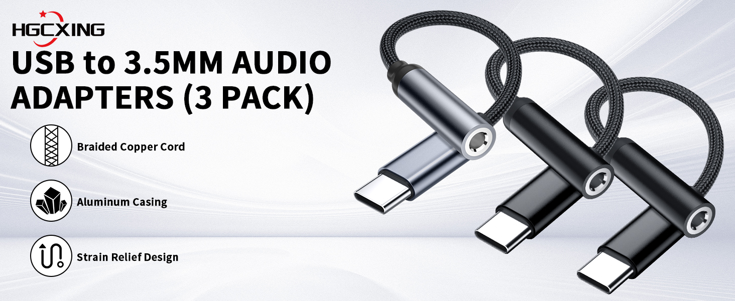 USB C to 3.5mm Adapter for Galaxy S23