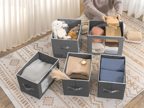 foldable storage cubes