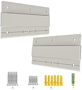 Z-Clamps, Used to Hang French Splint Picture Hanger Hardware kit, Wall Bracket Interlocking Wall ...