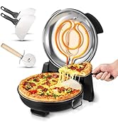 VEVOR Indoor Pizza Oven, 12-Inch Electric Pizza Maker, 788°F Countertop Cooker with 5 Modes, 1200...
