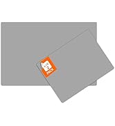 1.4MM THICK | 2 Pack Silicone Mats for Kitchen Counter, Large 23.6