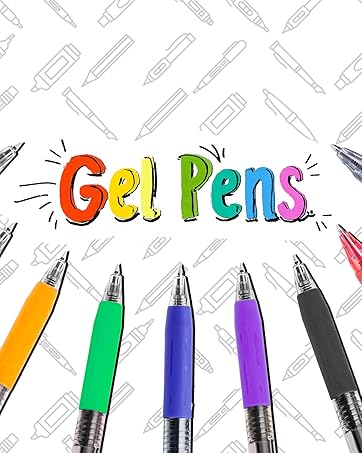 Gel pens