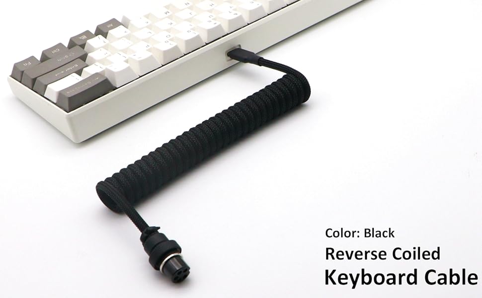 Reverse Coiled Cable