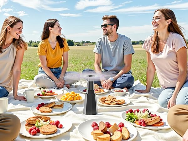 fly fans for tables