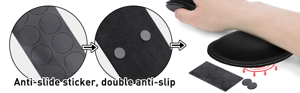 double anti-slip design 