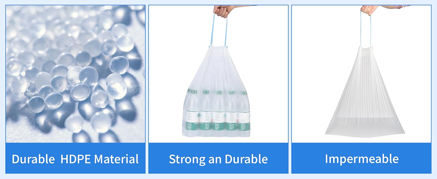 210 Count 4 Gallon Trash Bags