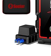 Jump Starter, Battery Jumper Starter Portable, Car Battery Jump Starter with 3 Modes Flashlight, ...