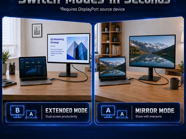 swtch modes in seconds