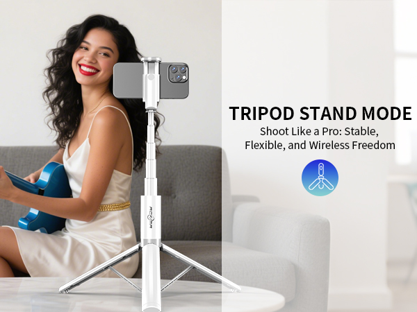 selfie stick for iphone with light