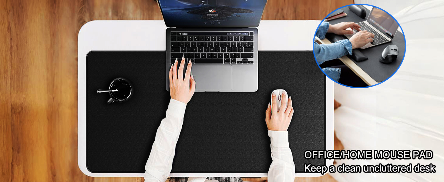 Large Gaming Mouse Pad, 31.5x15.7x0.12 inc