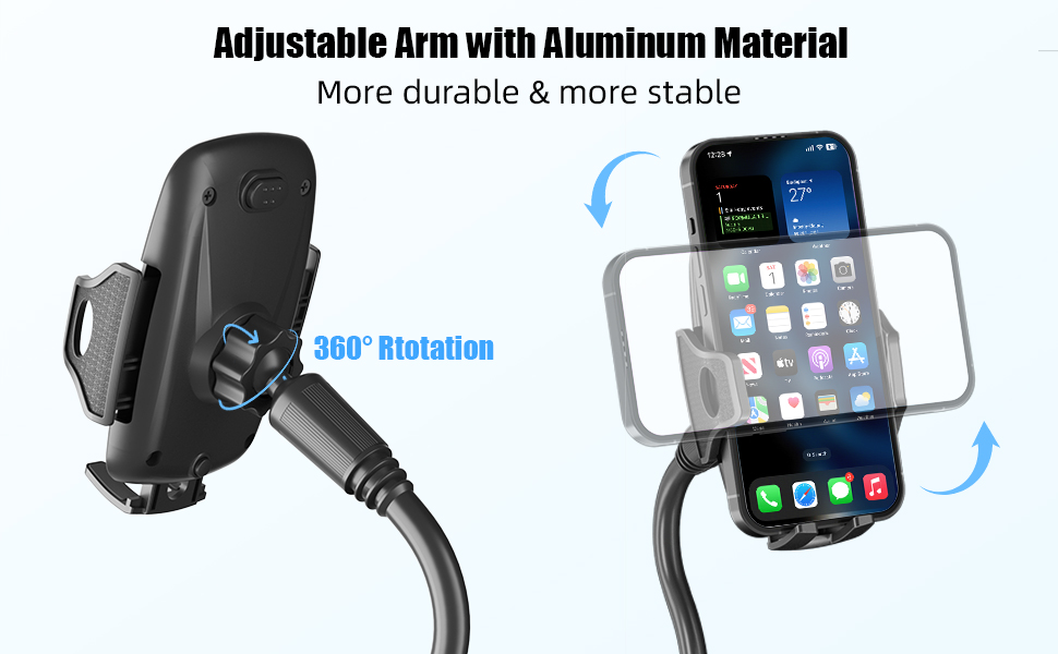 cup phone holder for car