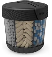 HIONXMGA Large Pill Organizer, Cute Pill Dispenser with 7 Large Compartments, Portable Pill Box C...