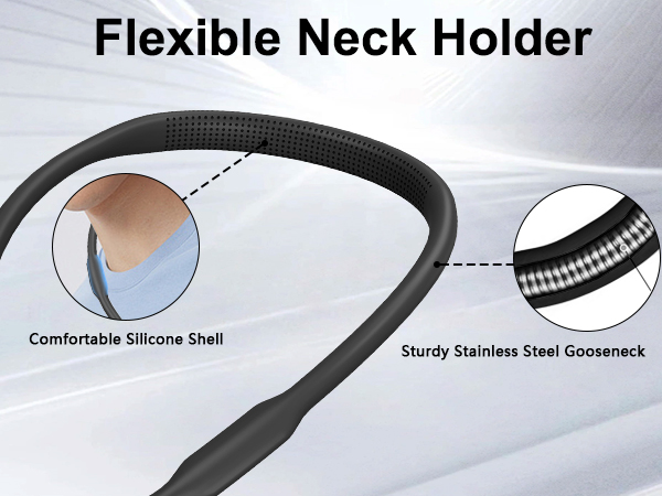 Neck Phone Holder for Recording