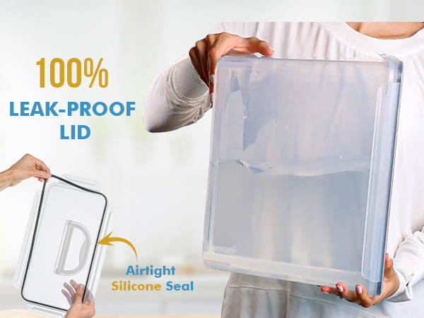 flour and sugar storage containers set, large storage containers, air tight food storage containers