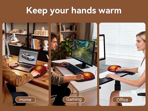 Heated Mouse Pad for Office