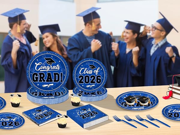 Graduation Party Supplies Set
