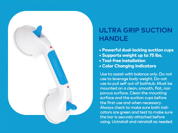 Suction Shower Grab Bar