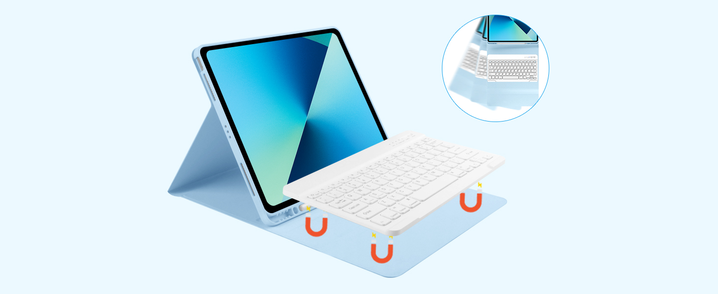 iPad Pro 12.9 Case with Keyboard-10