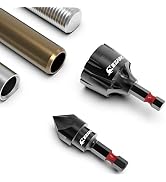 EZARC Deburring Chamfer Tool Set, 2PCS External Internal Rotary Deburring &amp; Chamfer Tool, Externa...