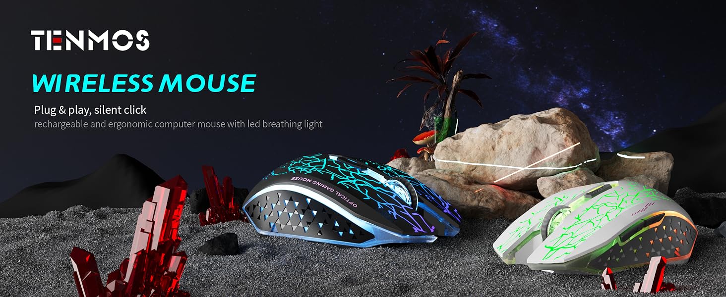 led wireless mouse