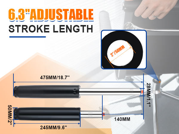 Office Chair Gas Lift Cylinder Replacement 160L